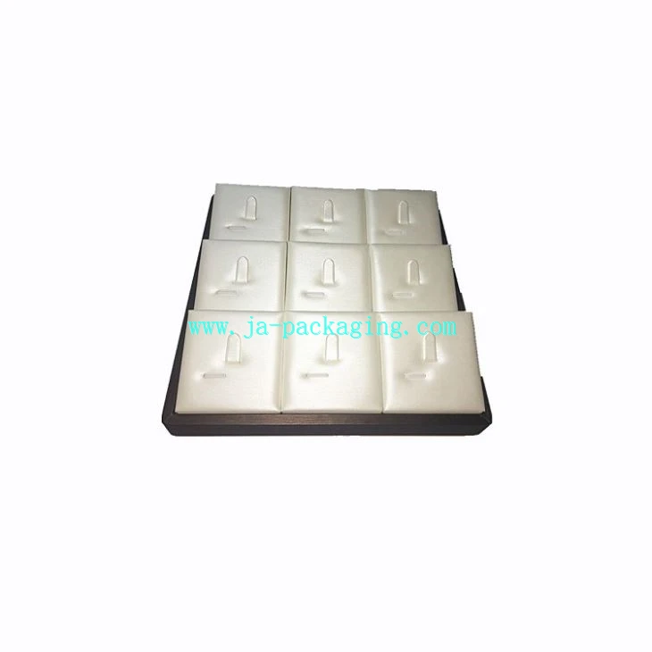 Brown MDF Tray With Ring Stands